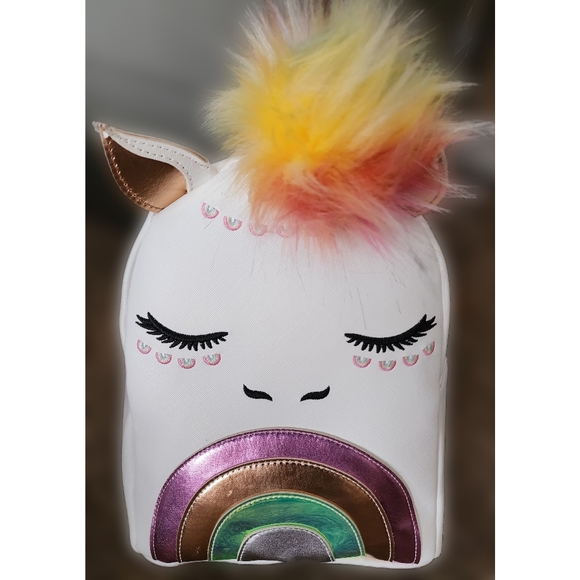 Unicorn Backpack Purse - Picture 1 of 3